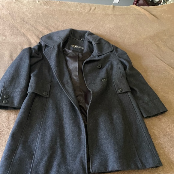 Grey Guess Peacoat from 2000s, size large - Picture 3 of 5